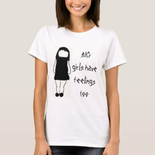 T-shirt Les GRANDES filles ont le feelingstoo