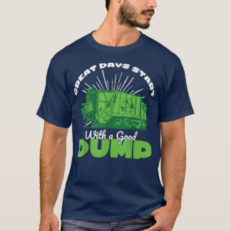 T-shirt Les Grands Jours Commencent Avec Bon Dépouille Tru