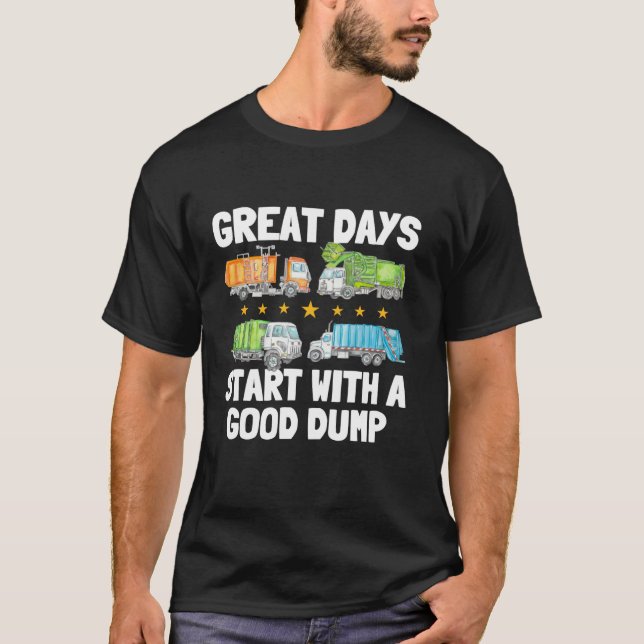 T-shirt Les Grands Jours Commencent Par Une Bonne Gestion  (Devant)
