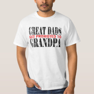 T-shirt Les grands papas obtiennent favorisés à la chemi