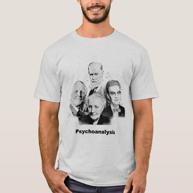 T-shirt : Les grands penseurs de la psychanalyse (Devant)