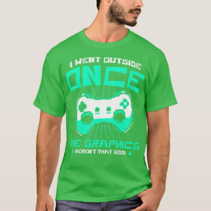 T-shirt Les Graphiques De Jeu Ont Été Les Bons Jeux Vidéo
