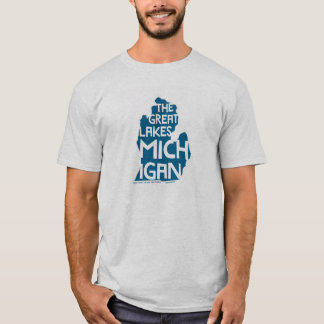 T-shirt Les Great Lakes Michigan
