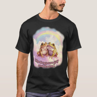 T-shirt Les Grenouilles Sont Gaies Et Moi Aussi