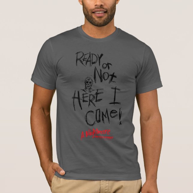 T-shirt Les Griffes de la nuit | Je viens ici (Devant)