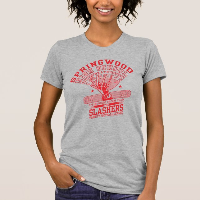 T-shirt Les Griffes de la nuit | Springwood High (Devant)