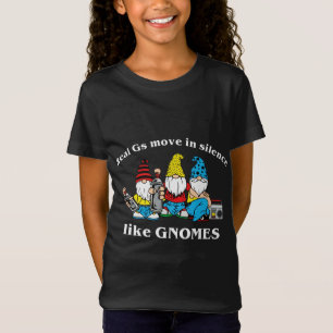 T-Shirt Les Gs Réels Se Déplacent Dans Le Silence Comme Le