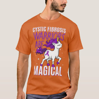 T-shirt Les guerriers de la fibrose kystique sont magiques