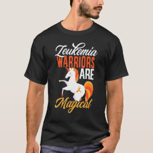 T-shirt Les guerriers de leucémie sont magiques mignons Un