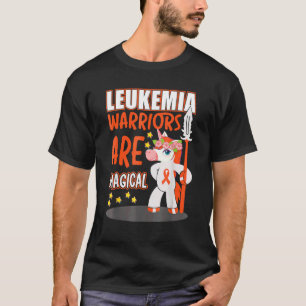 T-shirt Les guerriers de leucémie sont magiques Unicorne L