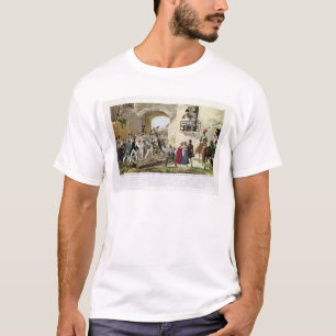 T-shirt Les habitants déposant les portes