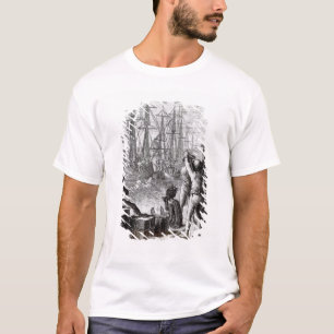 T-shirt Les habitants du jet de Boston