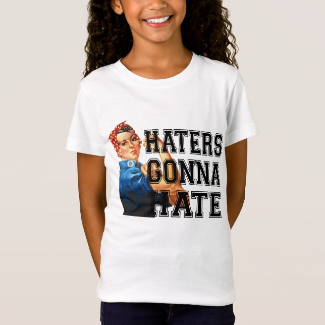 T-Shirt Les haineux vont haïr (Devant)