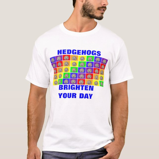 T-shirt Les hérissons éclairent votre jour (Devant)