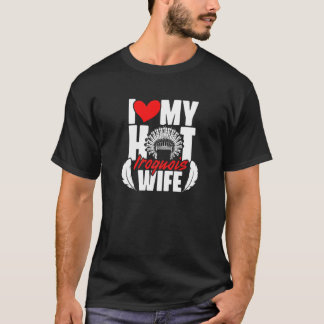 T-shirt Les Hommes Aiment Mon Iroquois Chaud Femme Native