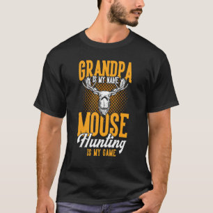 T-shirt Les Hommes Chasse Grand-Père Chasse À L'Oie Est Mo
