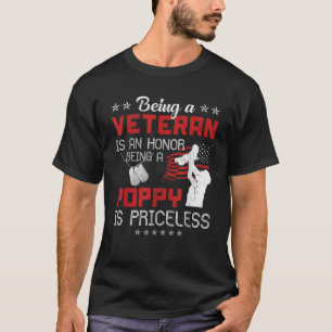 T-shirt Les Hommes Être Un Vétérinaire Est Un Honneur Un P