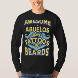 T-shirt Les Hommes Fête des pères Abondante Abuelos Ont De