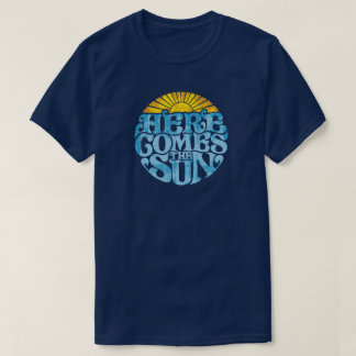 T-shirt Les hommes ici viennent le soleil | Rétro | VINTAG