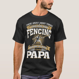 T-shirt Les Hommes J'Aime Plus Que La Gravure Étant Papa F