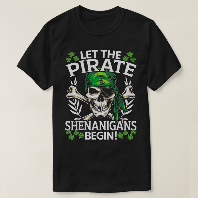T-shirt Les Hommes Jour de la Saint Patrick Laissez Les Sh (Design devant)