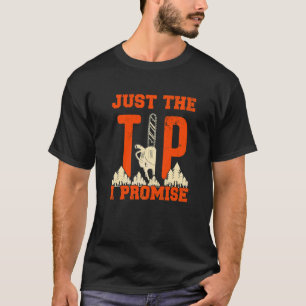 T-shirt Les Hommes Juste Le Conseil Que Je Promets Scie À