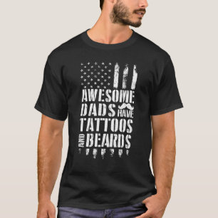 T-shirt Les Hommes Les Patriotis Les Plus Étonnants Ont De