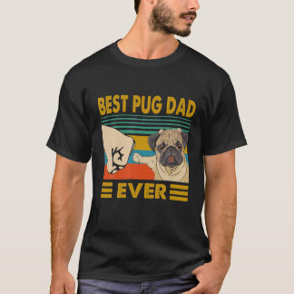 T-shirt Les Hommes Meilleur Carlin Papa Jamais J'Aime Mon 