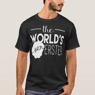 T-shirt Les Hommes Meilleur Le Monde De Yer Erster