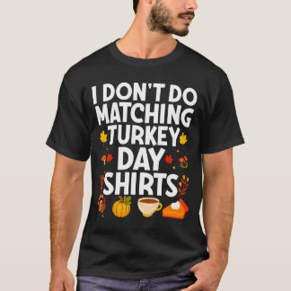 T-shirt Les hommes ne font pas d'ensemble couple jour de l