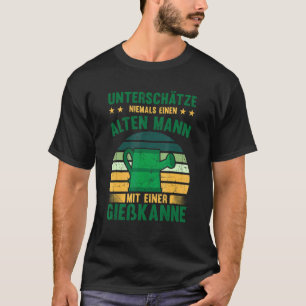 T-shirt Les Hommes Ne Sous-Estiment Jamais Un Vieux Homme