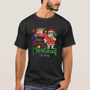 T-shirt Les Hommes Ont Perry Noël Une Perry De Vacances D