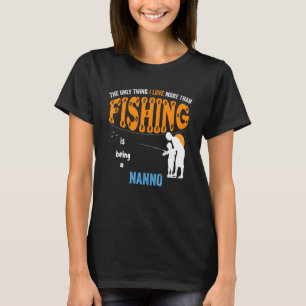 T-shirt Les hommes plus que l'amour pêche Nanno Grandpa sp
