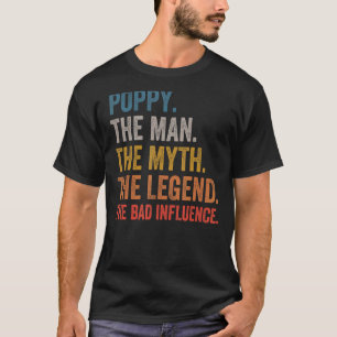 T-shirt Les Hommes Poppy L'Homme Le Mythe La Légende La Ma