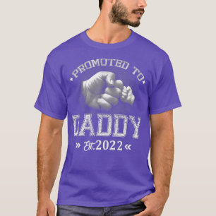 T-shirt Les hommes promus à papa 2022 bientôt être nouv