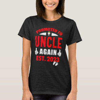 T-shirt Les hommes promus oncle encore 2023 Grossesse bébé