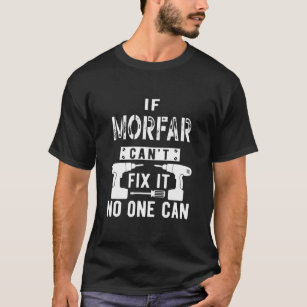 T-shirt Les hommes si Morfar ne peut pas le réparer Person