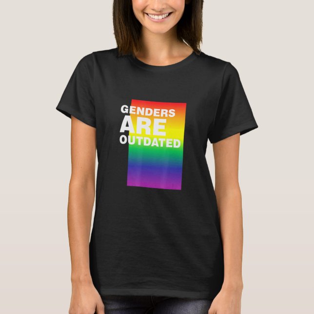 T-shirt Les Hommes Sont Désuets Lgbtq Pride Mois Prith Pri (Devant)