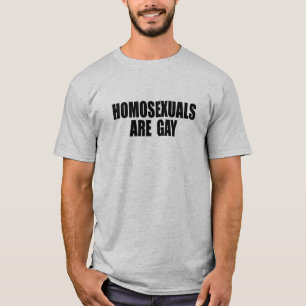T-shirt Les homosexuels sont gays .png