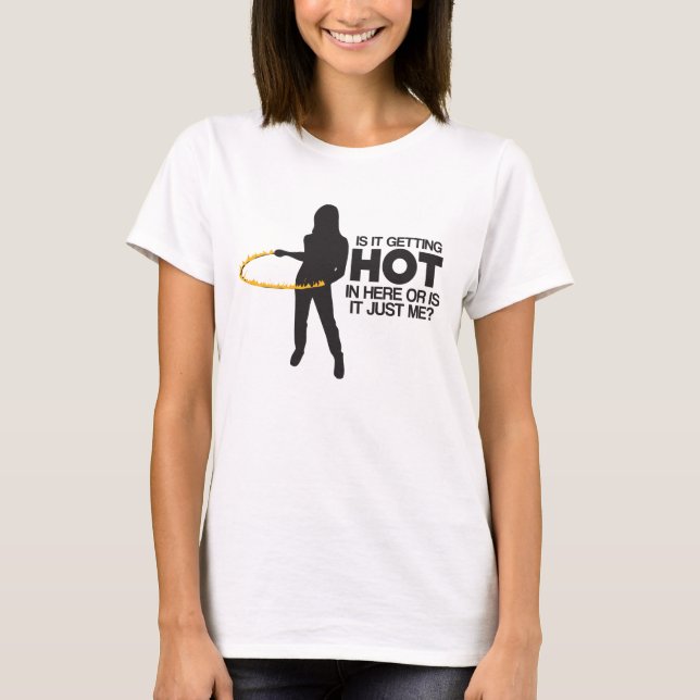T-shirt Les Hoopers De Feu Sont Chauds (Devant)