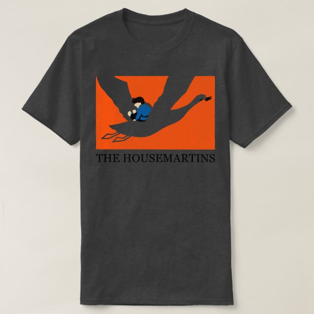 T-shirt Les Housemartins 80s Style esthétique (Design devant)