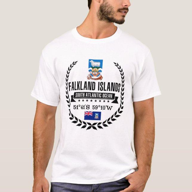 T-shirt Les Îles Falkland (Devant)
