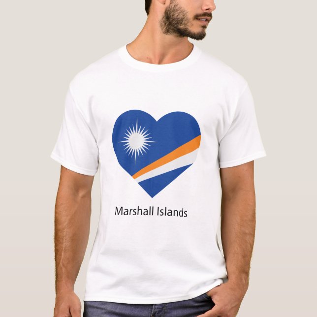T-shirt Les îles Marshall (Devant)