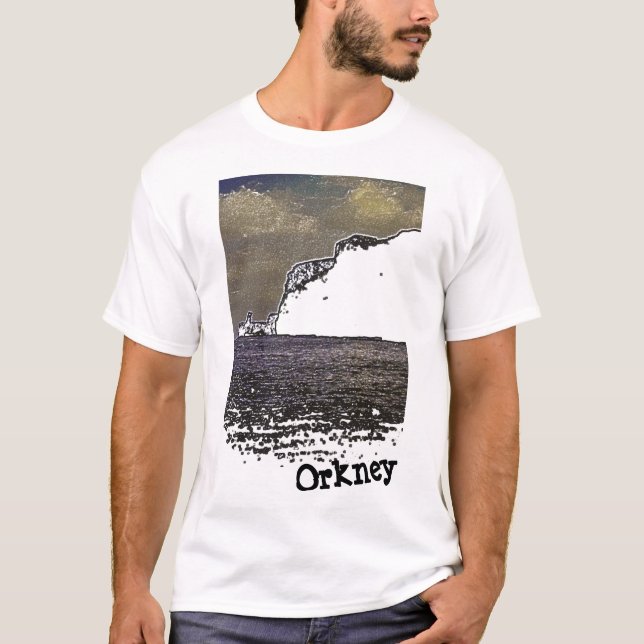 T-shirt Les îles Orkney (Devant)