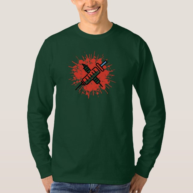 T-shirt Les infirmières en première ligne (Devant)