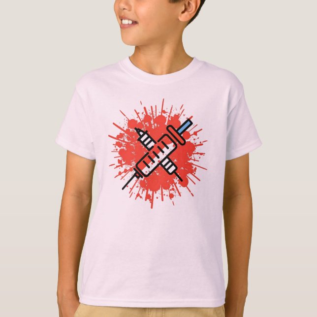T-shirt Les infirmières en première ligne (Devant)
