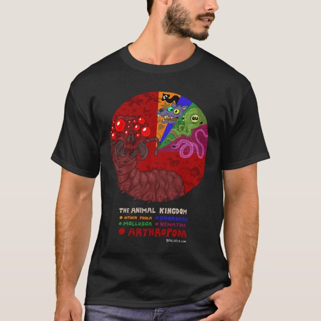 T-shirt Les insectes ordonnent le monde (Devant)