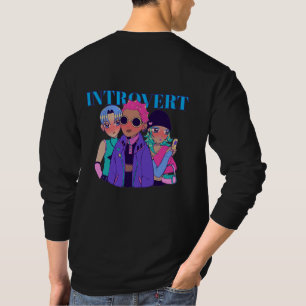 T-shirt Les Introvertis Colorés