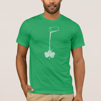T-shirt Les Irlandais versent le shamrock