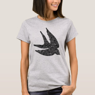 T-shirt Les Japonais avalent en vol, charbon de bois et